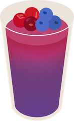 fresh fruit drink icon