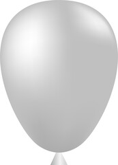 white ballon