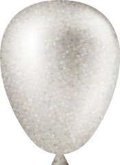 white ballon
