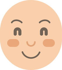 smiling face with smiling eyes icon