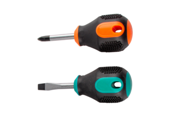 A screwdriver tools on transparent background