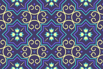 Geometric pattern beautiful design seamless vector file