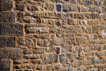 Natural stone wall as background or texture