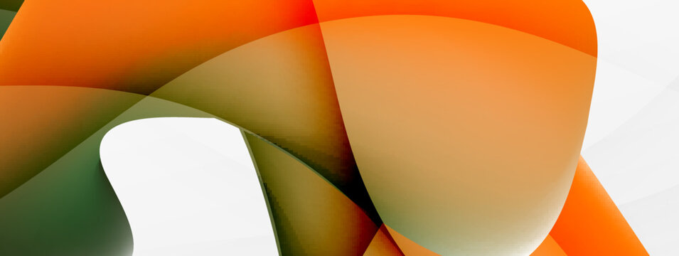 Fluid color abstract background. Liquid gradients, wave pattern. Trendy techno business template for wallpaper, banner, background or landing