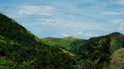 Fototapeta premium Landscape with sky and clouds