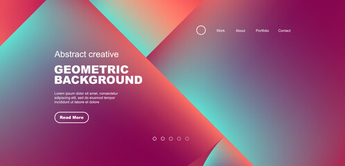 Circle abstract background with fluid gradient colors. Vector illustration for wallpaper, banner, background, leaflet, catalog, cover, flyer