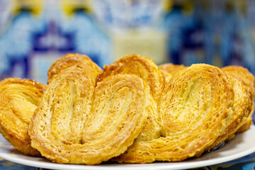 group of sweets, abstract background