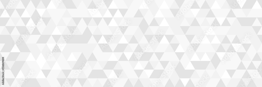 Wall mural abstract triangle pattern. gray polygonal background. vector illustration for your design.