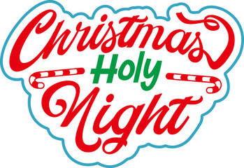 Christmas Holy Night SVG