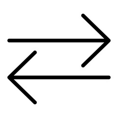 right left line icon
