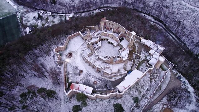 Boskovice castle in Czech Republic