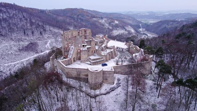 Boskovice Castle in Czech Republic