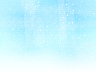 ブルーとホワイトのグラデーションと光の散る背景