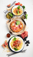 Italian food concept.