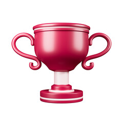 3d trophy cup cutout