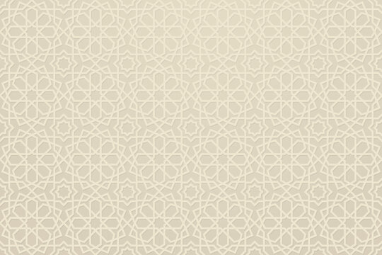 islamic background with arabic style and turkish ornament use for ramadan wallpaper and arabian texture