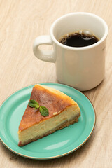 cup of coffee and cake