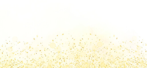 illustration of falling glitter confetti