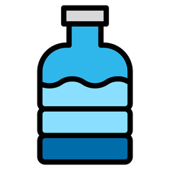 Obraz premium water line icon
