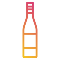 food and restaurant gradient icon