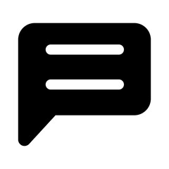 Illustration of User Interface Chat design Icon