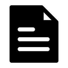 Illustration of User Interface Memo design Icon