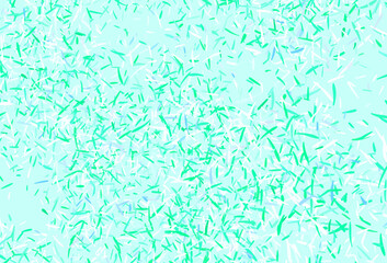 Light Blue, Green vector background with stright stripes.