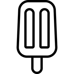 popsicle line icon