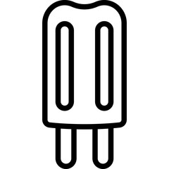 popsicle line icon