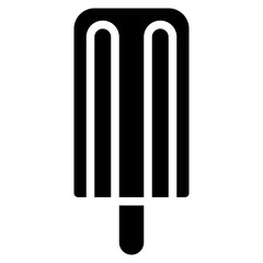 popsicle glyph icon