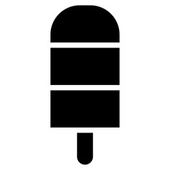 popsicle glyph icon