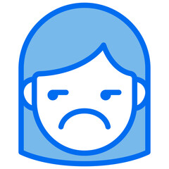 annoying blue line icon