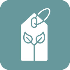 Eco Tag Icon Style
