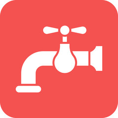 Water Tap Icon Style