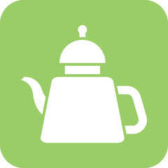 Tea Pot Icon Style