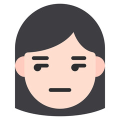 annoying flat icon