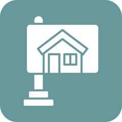 House Direction Icon Style