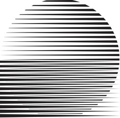 Logo with lines. Unusual icon Design .frame with Vector stripes for images
