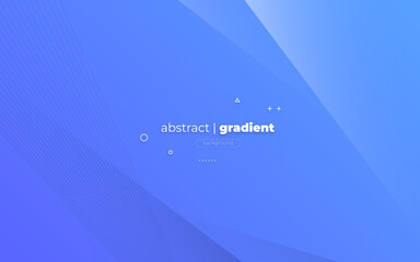 Abstract Modern Background with Motion Tilt Diagonal Lines Element and Blue Gradient Color