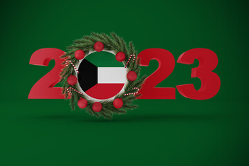 2023 Kuwait With Wreath