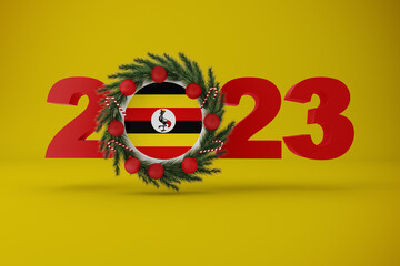 2023 Uganda With Wreath