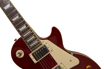 Fototapeta na wymiar detail of a electric guitar