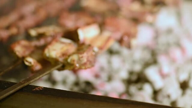 Meats cooked in wood fire, Ocakbaşı