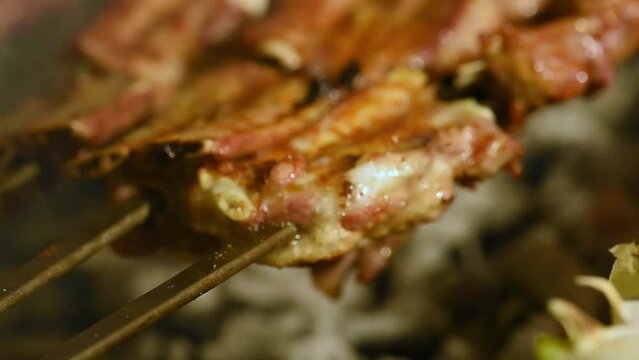 Meats cooked in wood fire, Ocakbaşı