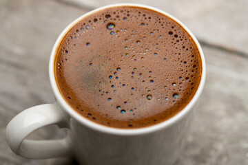 Close-up of Turkish coffee
