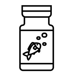 Aquaculture Iconic Which is Always Present in Fish, Lobster, Shrimp and Crab Farming