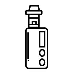 various kinds of parts and equipments contained in a vape