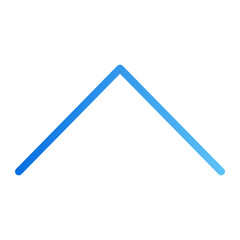 up arrow gradient icon