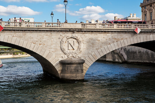 River Sevan in Paris, September 2021. France