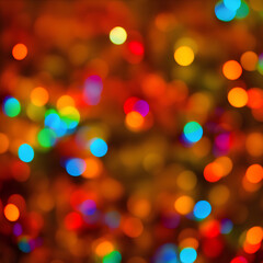 Obraz premium Gradient Bokeh Background Generative AI